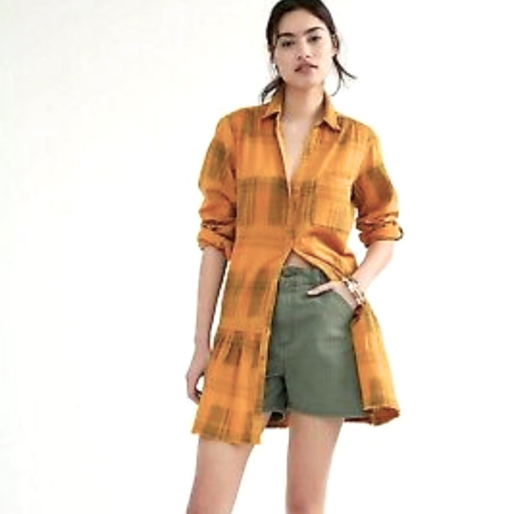NWOT Pilcro Tangier Mini Shirtdress